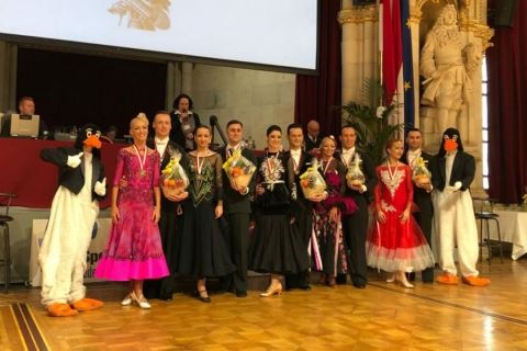 Более 800 пар приняли участие в турнире WDSF для Сеньоров в Вене